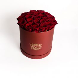 Blumenbox-XL- 19-21 rote Rosen